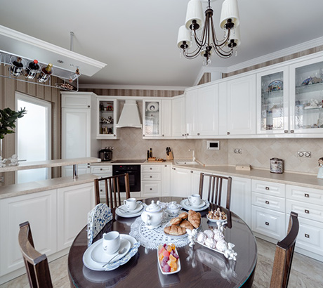 Кухня Айвори глянец