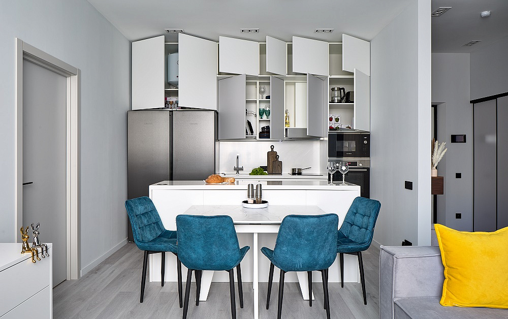 Функциональная кухня с островом