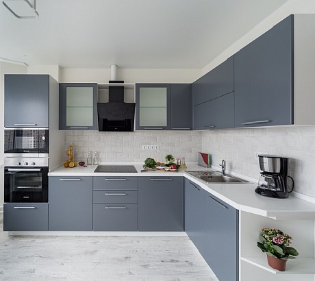 Кухня Фаворит серый