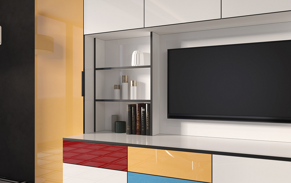 Гостиная Мондриана