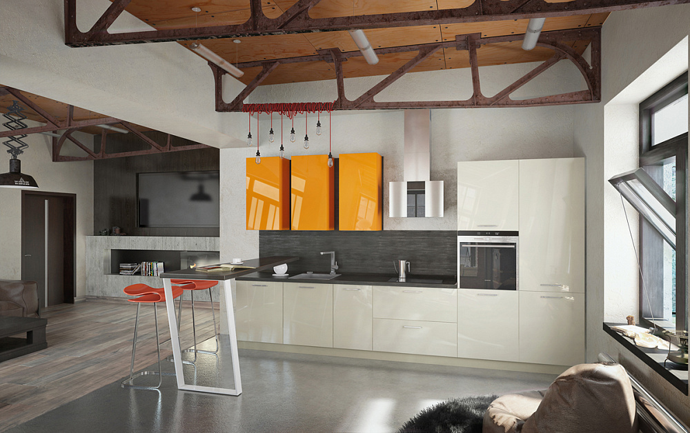 Кухня Эмма глянцевая