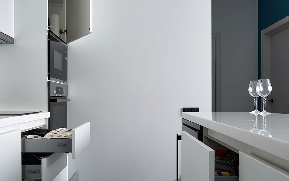 Функциональная кухня с островом