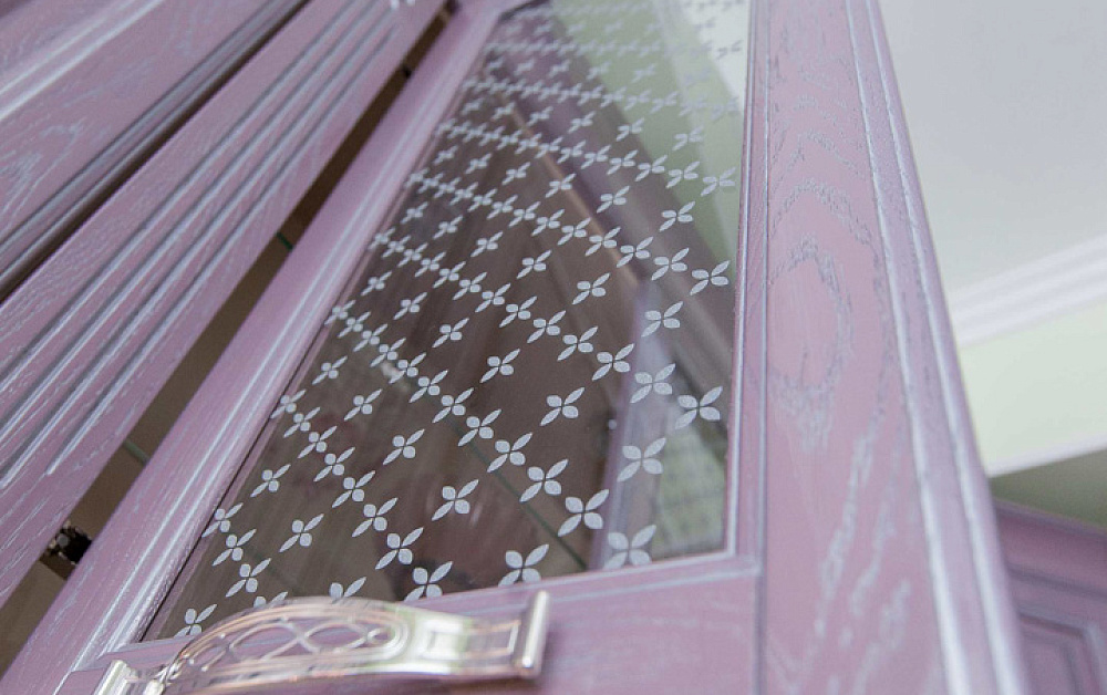 Кухня Виконт лиловый