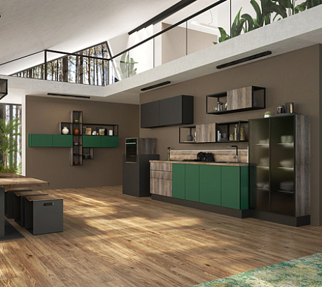 Кухня Ханна Блэк эко-стиль