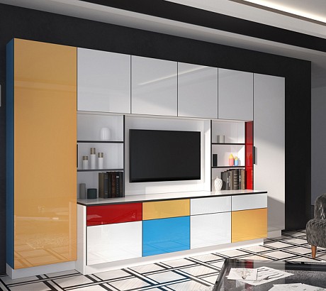 Гостиная Мондриана