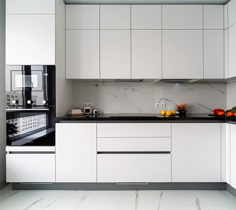 Графичная кухня победителей акции «Дарим кухни» 