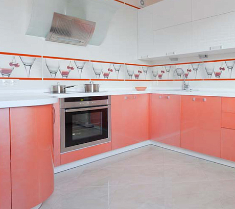 Кухня Фаворит 3 с фрезеровкой Новая волна