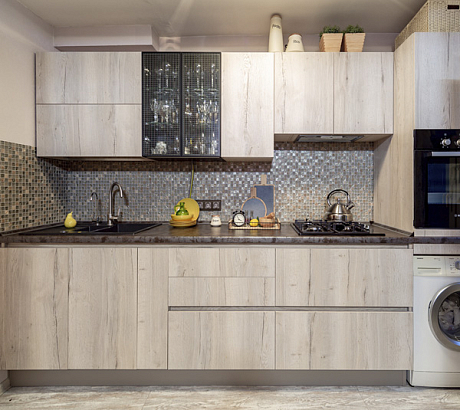 Кухня Стоун Вуд Space Line