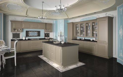 Дизайн кухни классика