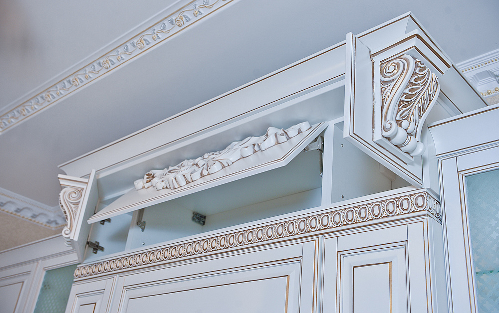 Кухня Виконт белый