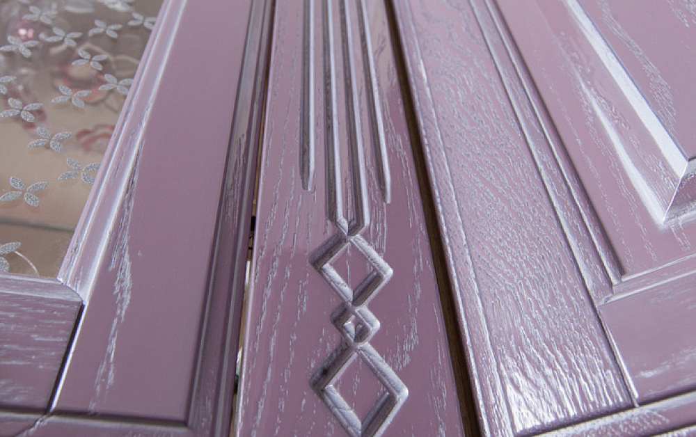 Кухня Виконт лиловый