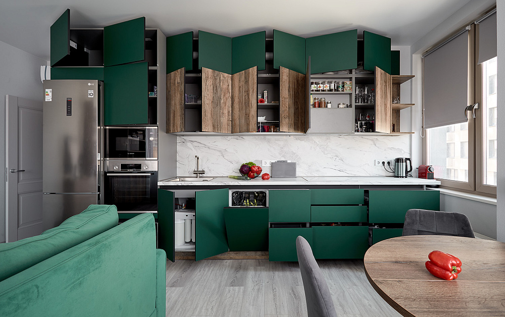 Кухня победительницы акции «Дарим кухни» 