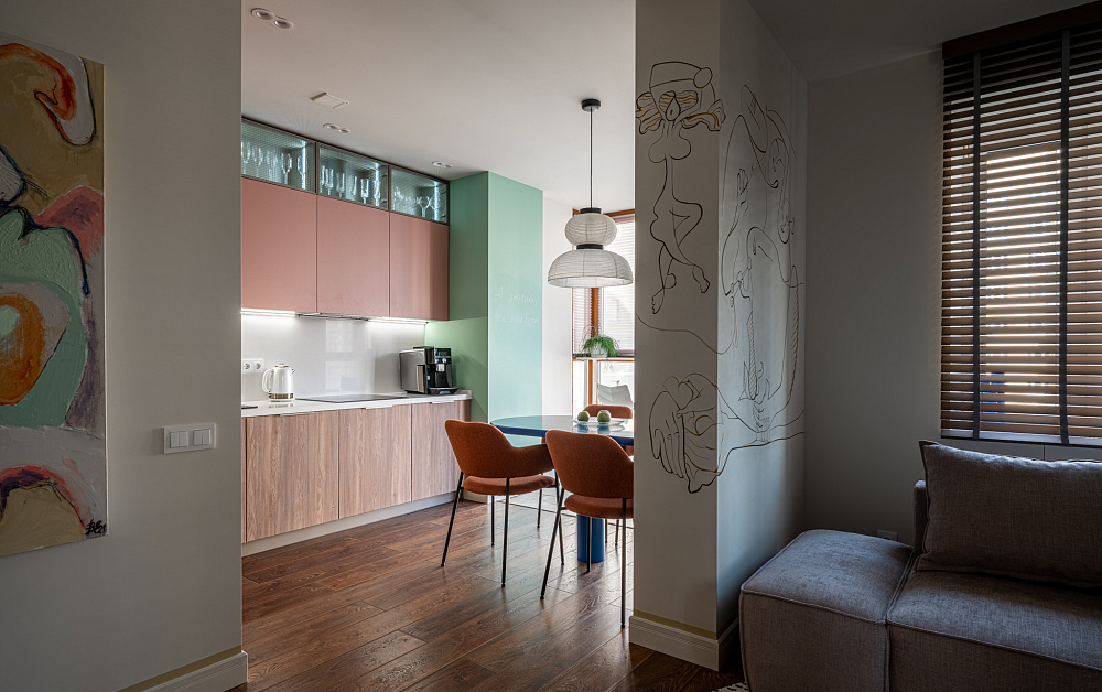 Кухня для молодой мамы из ТВ-проекта «Квартирный Вопрос» 