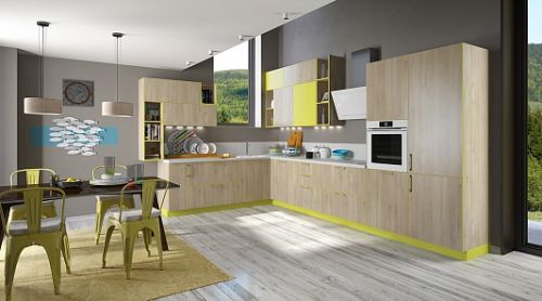 Угловые малогабаритные кухни