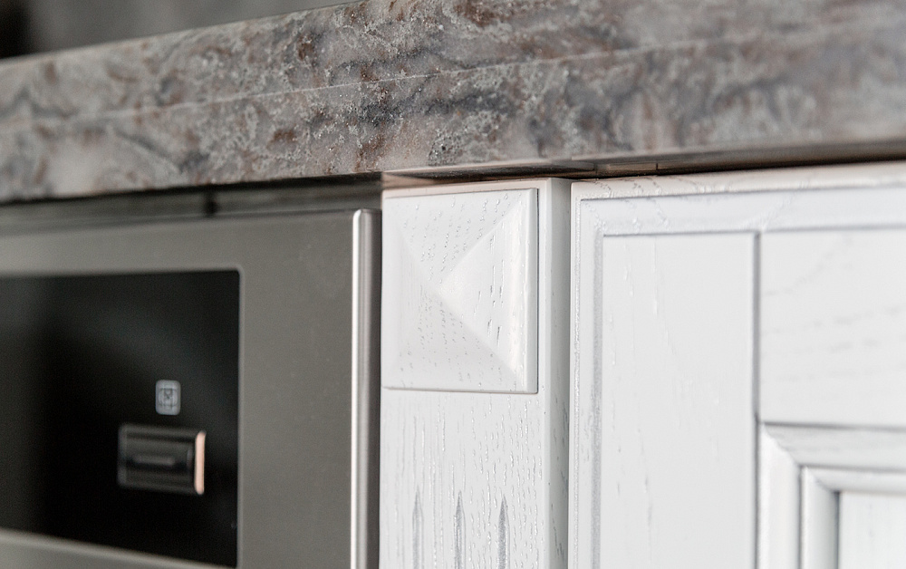 Кухня Виконт белый