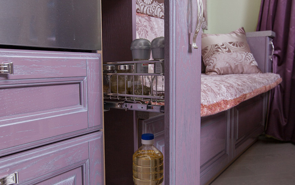 Кухня Виконт лиловый