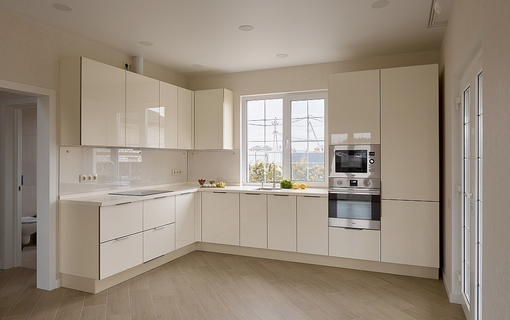 Глянцевая кухня для телеведущей Тутты Ларсен