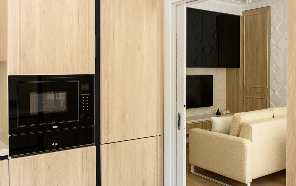 Кухня для ТВ-проекта «Квартирный Вопрос» в духе Стокгольма