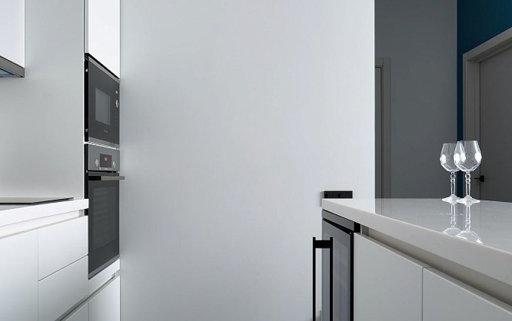 Функциональная кухня с островом