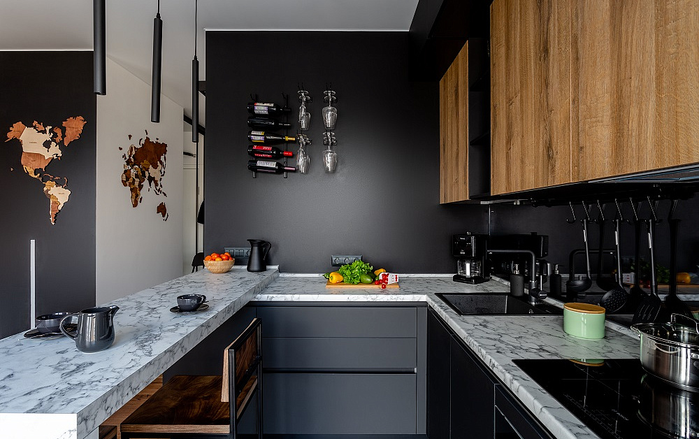 Кухня Ханна Натив + Стоун Вуд