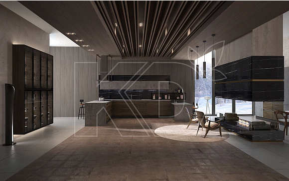 выбрать кухню модерн