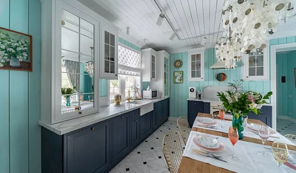 Синяя кухня