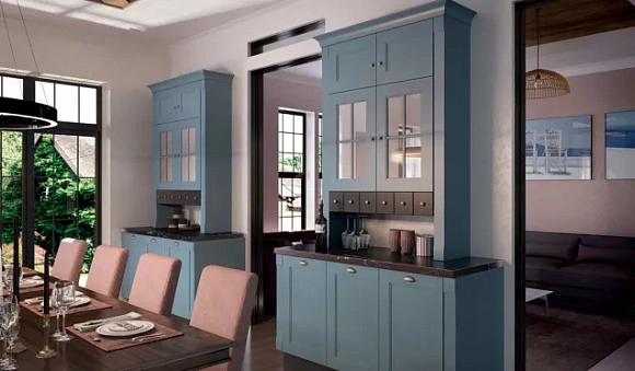 Синяя кухня в Казани