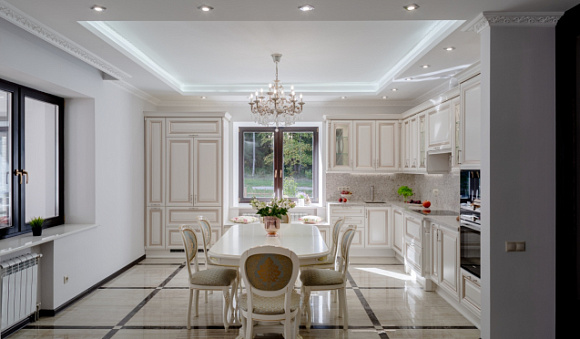 Белая кухня в Липецке