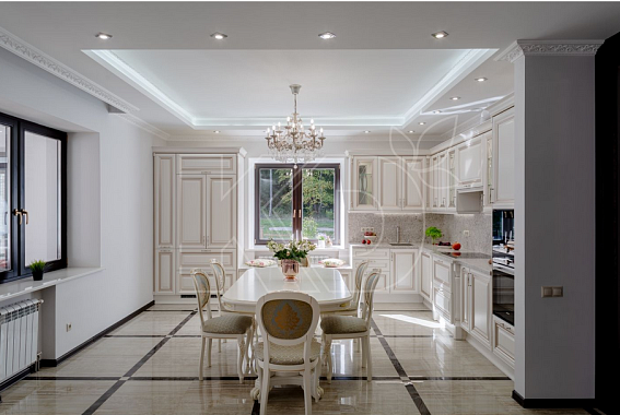 Современные угловые кухни