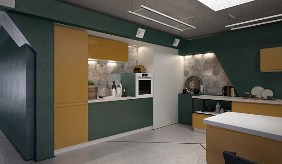 Желтая кухня в Нижнем Новгороде