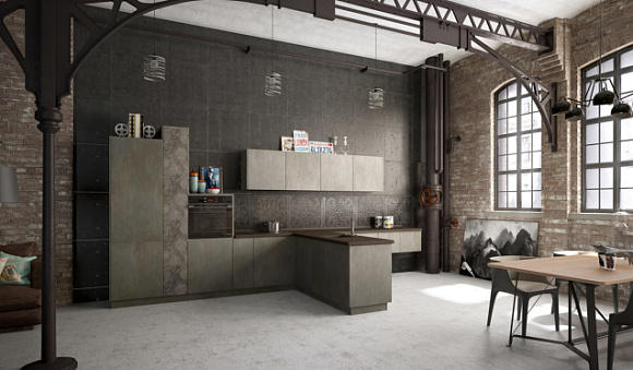 Темная кухня в Ростове-на-Дону