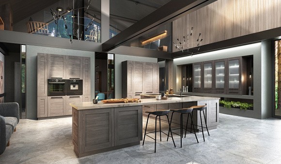 Темная кухня в Ростове-на-Дону