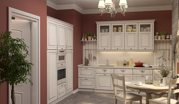 Светлая кухня в Арзамасе