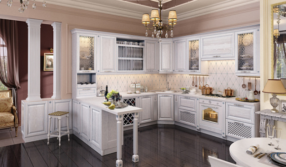 Белая кухня в Наро-Фоминске