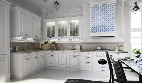 Кухни в стиле неоклассика