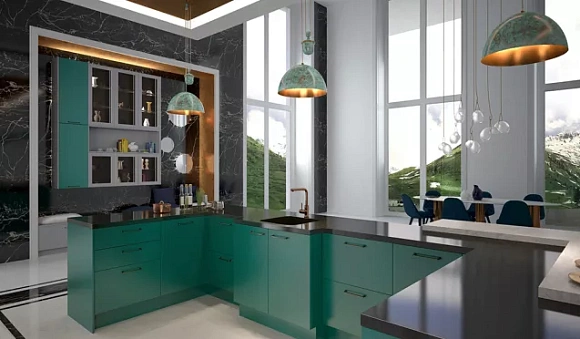 Темная кухня в Самаре