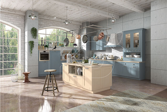 цвет угловой кухни