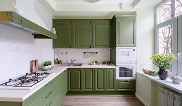 дизайн светлой кухни