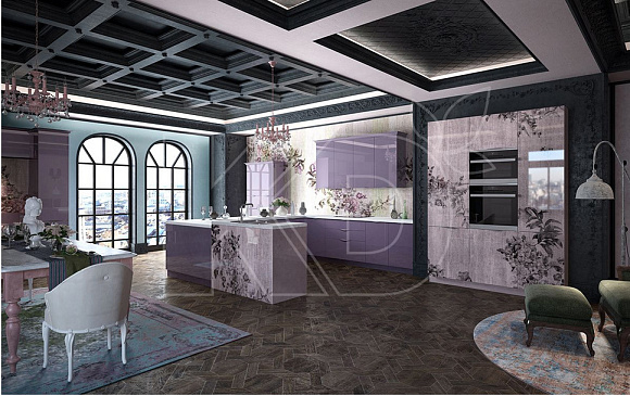 Дизайн кухни модерн