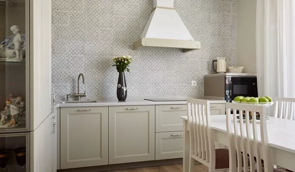 Бежевая кухня в Нальчике