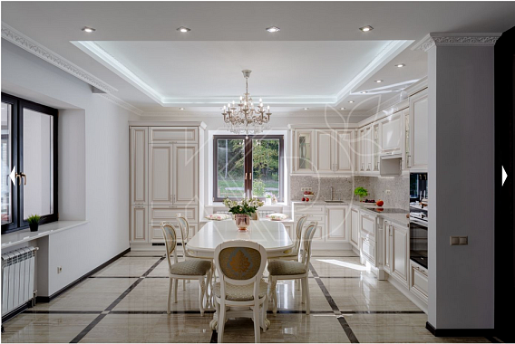 проект угловой кухни