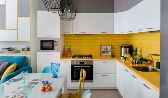 Серая кухня в Самаре