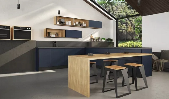 Синяя кухня в Наро-Фоминске