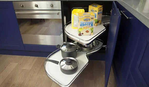 Синяя кухня в Казани