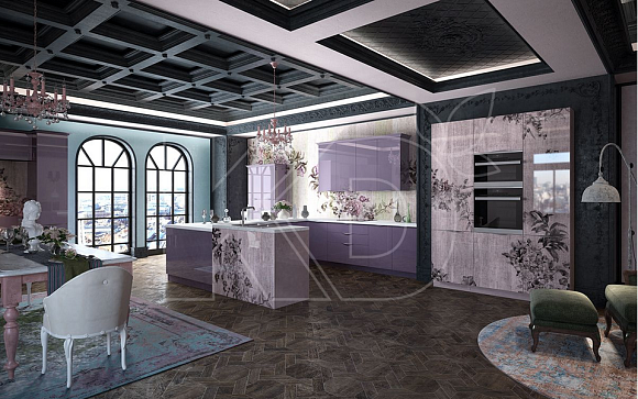 цвета кухни модерн