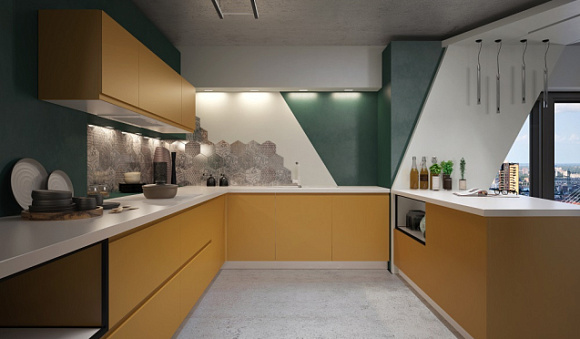 Желтая кухня в Иркутске