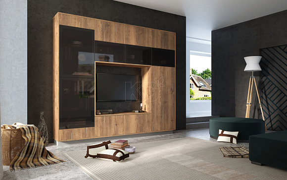 Гостиная мебель орех