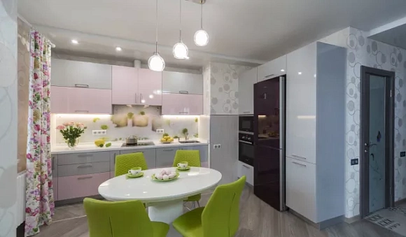 Серая кухня в Самаре