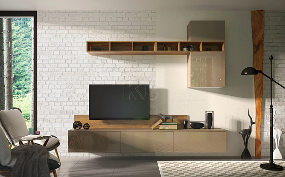 Гостиная мебель орех