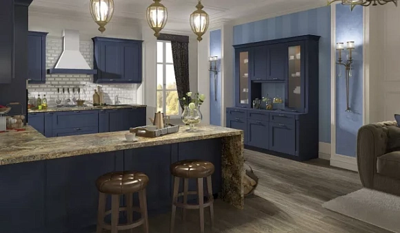 Темная кухня в Ростове-на-Дону